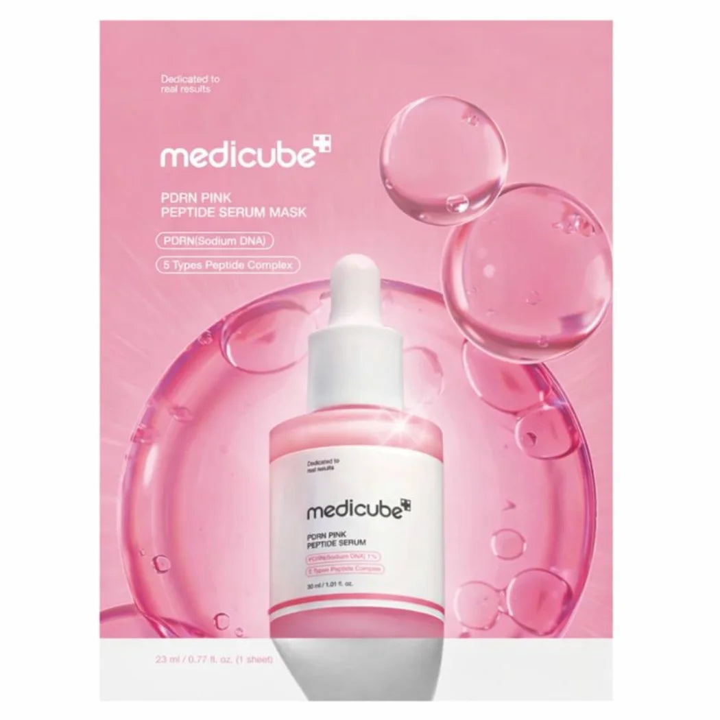 Medicube PDRN Pink Peptide Serum Mask