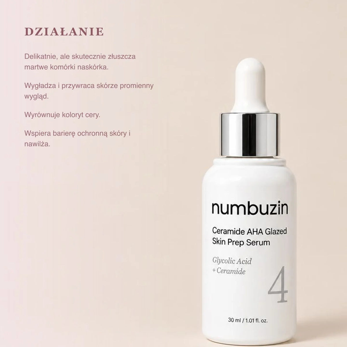 Numbuzin Ceramide AHA Glazed Skin Prep Serum (2)