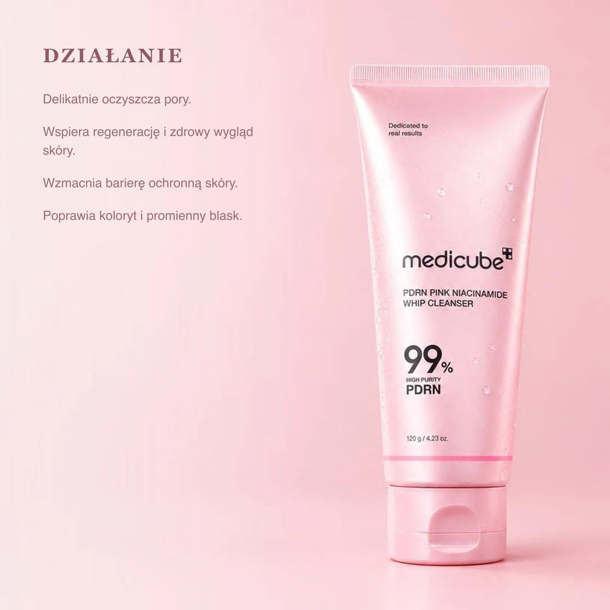 Medicube PDRN Pink Niacinamide Whip Cleanser (2)
