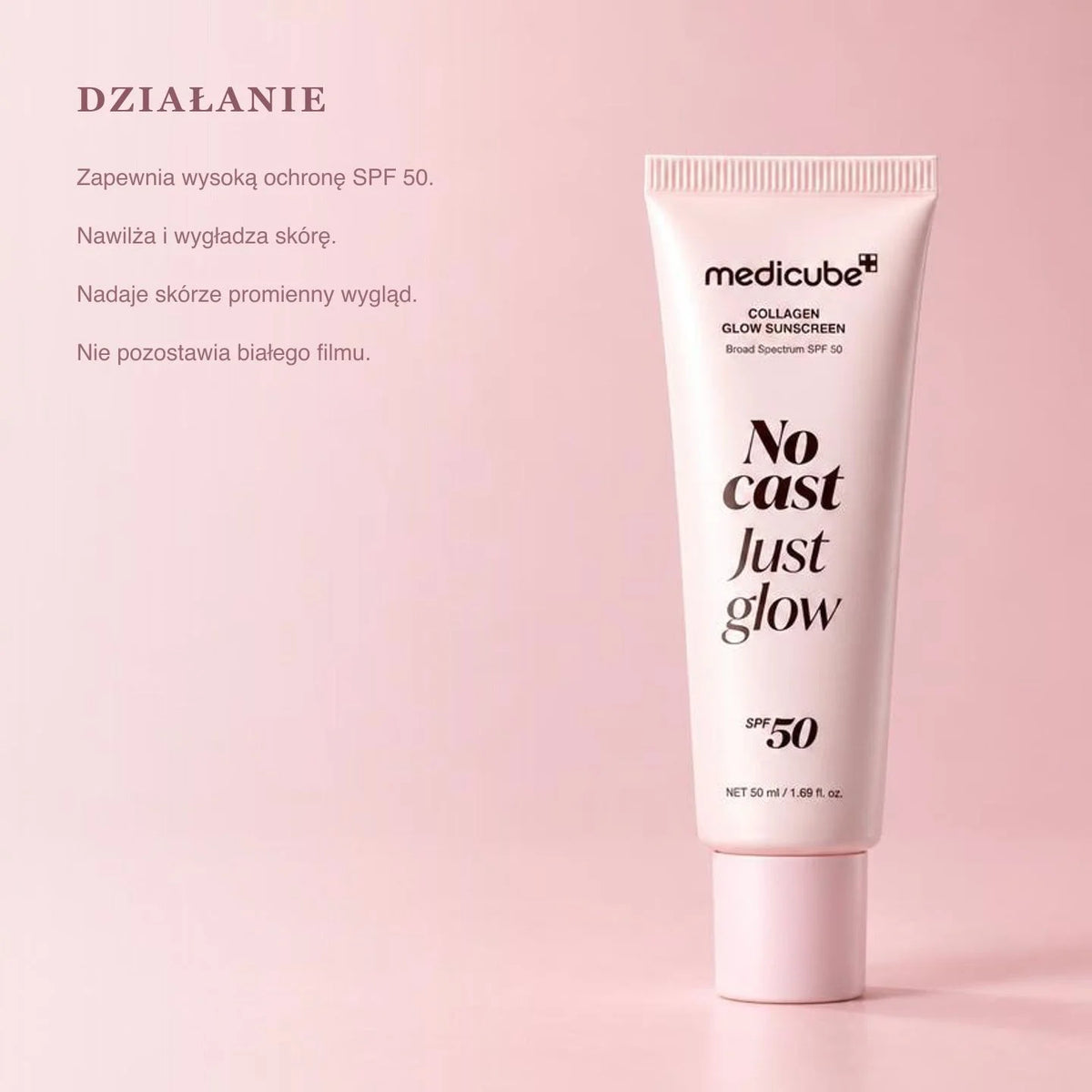 Medicube Collagen Glow Sunscreen Broad Spectrum SPF 50 (2)