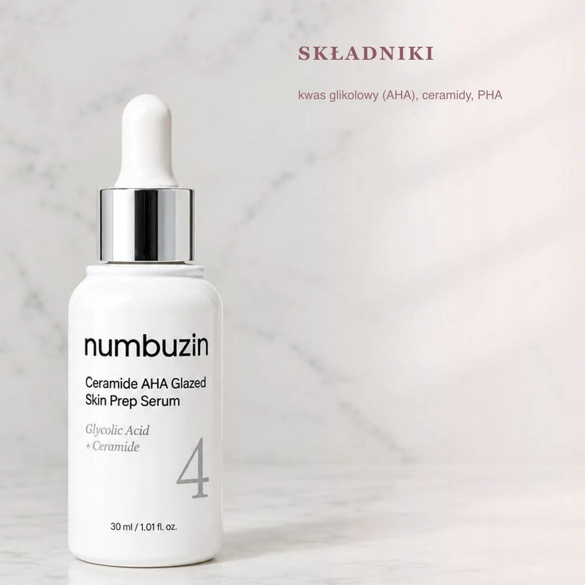 Numbuzin Ceramide AHA Glazed Skin Prep Serum (3)
