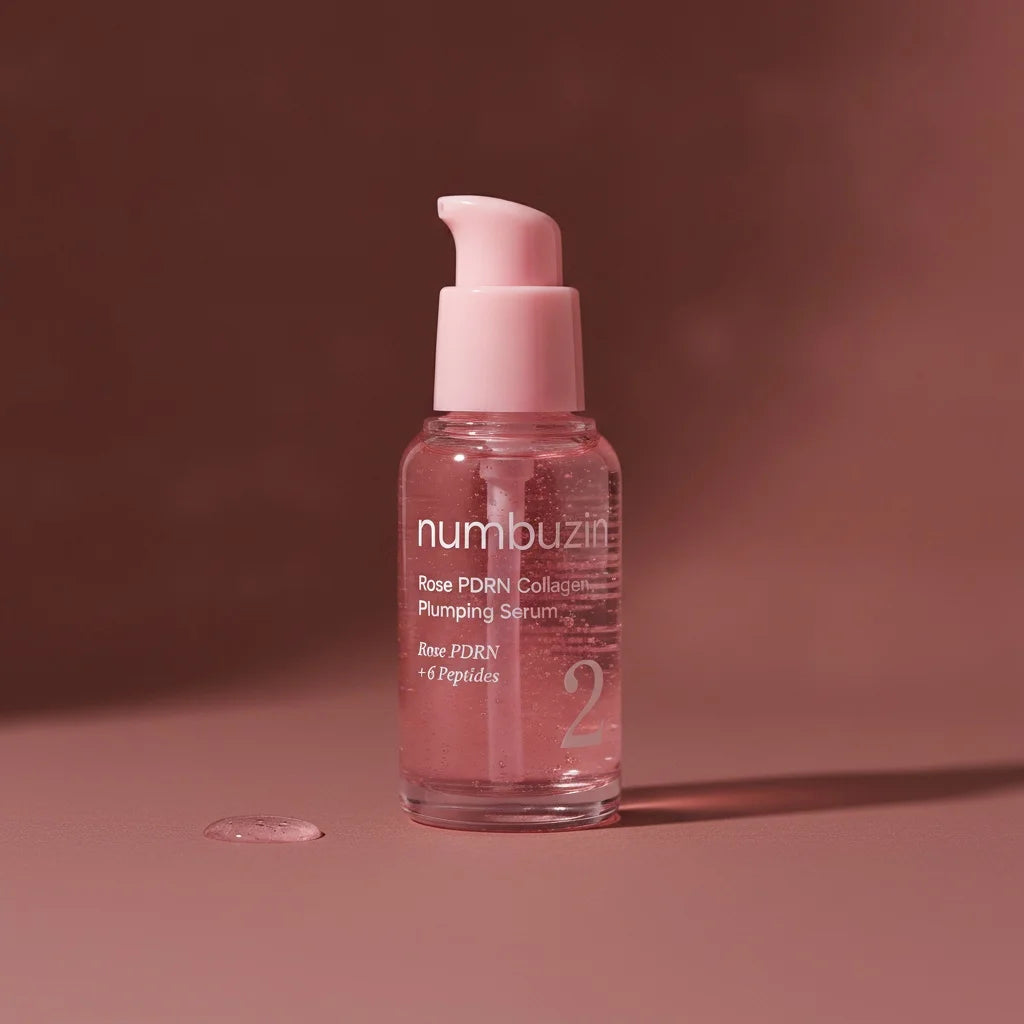Numbuzin No.2 Rose PDRN Collagen Plumping Serum (3)
