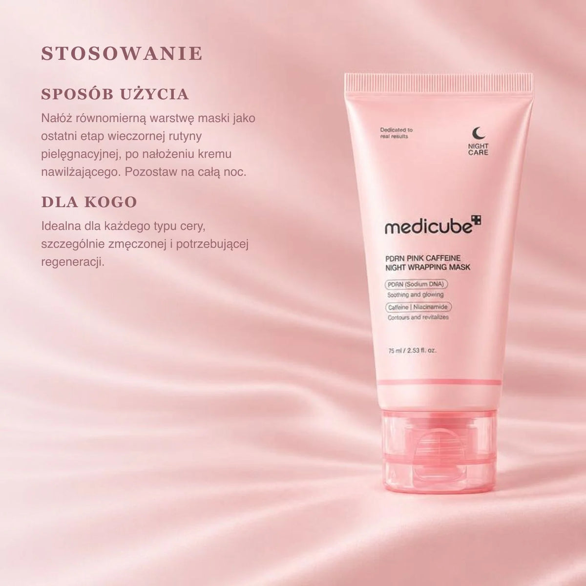 Medicube PDRN Pink Caffeine Night Wrapping Mask (4)