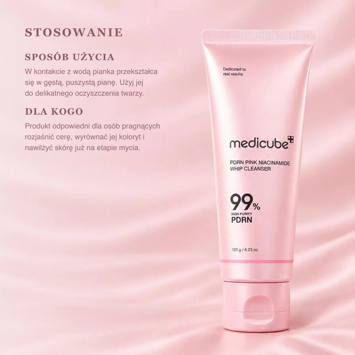 Medicube PDRN Pink Niacinamide Whip Cleanser (4)
