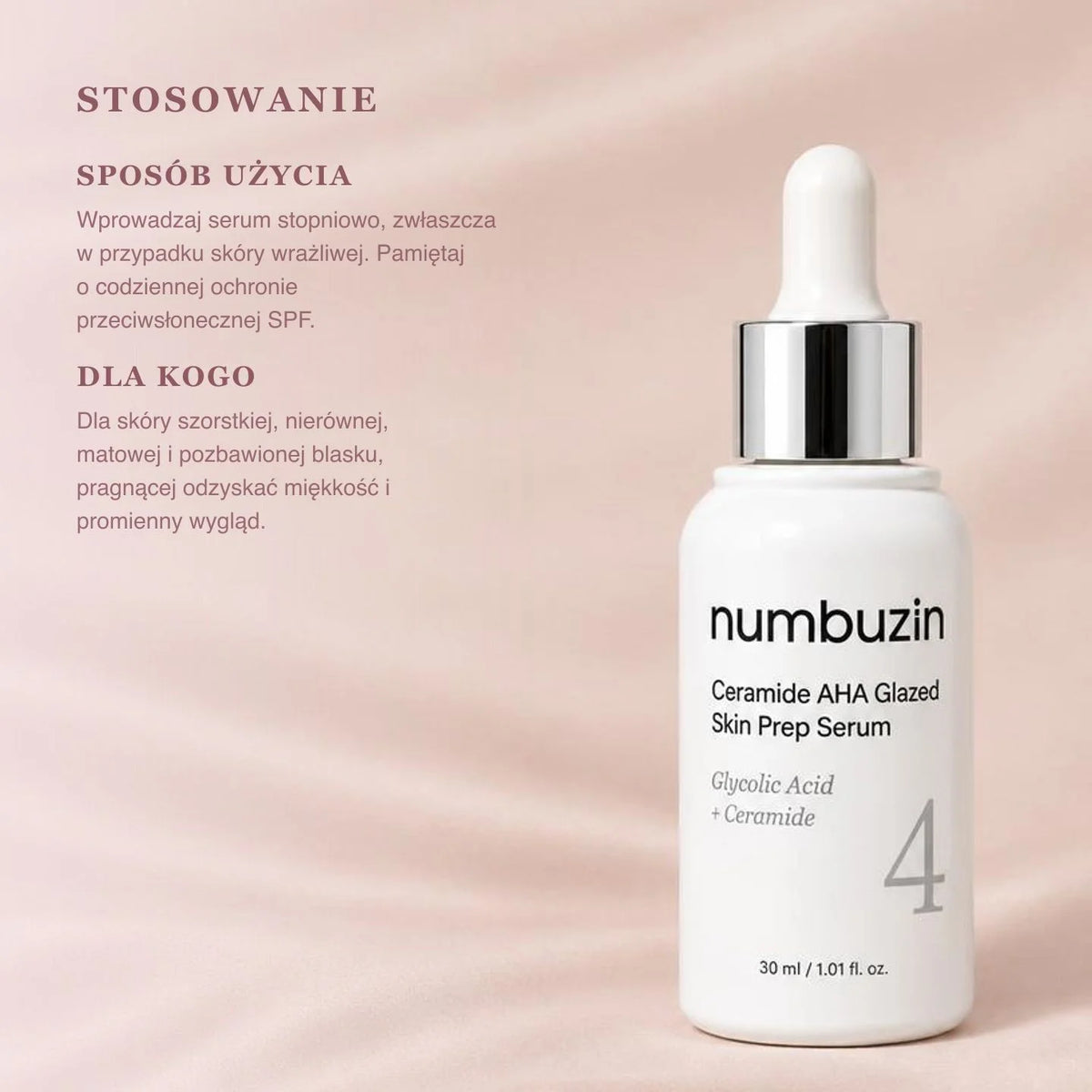 Numbuzin Ceramide AHA Glazed Skin Prep Serum (4)