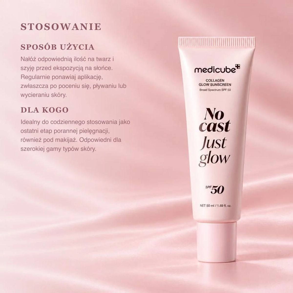 Medicube Collagen Glow Sunscreen Broad Spectrum SPF 50 (4)